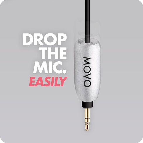 Movo MIC'D Lav Mic Weight - Weight for Lavalier Microphone - Perfect for Sound Departments, Creators, Audio Producers in Saudi Arabia