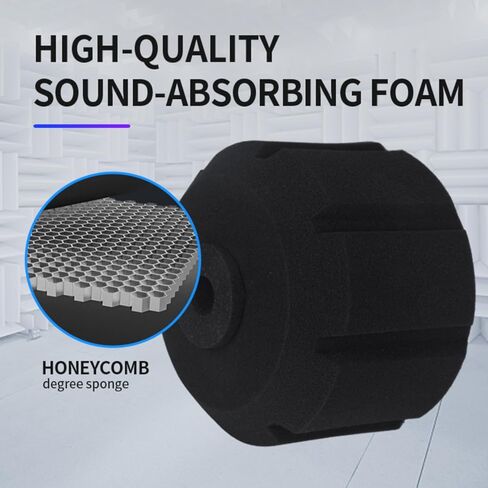 فلتر بوب ميكروفون أسود من micfuns F1 (أزرق) in Kuwait