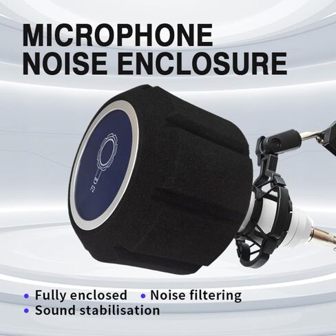 فلتر بوب ميكروفون أسود من micfuns F1 (أزرق) in Kuwait