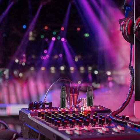 XMSJSIY 5 دبوس XLR ذكر موصلات المقابس، 5Pin XLR-M التوصيل لحام نوع موصل ميكروفون الصوت، كابل XLR ينتهي استبدال مقبس الصوت M-Plug-4PCS in Kuwait