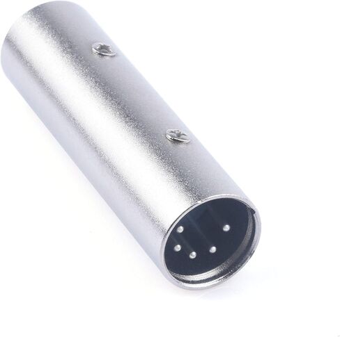 ديفينال محول وصلة ذكر الى 5 دبابيس اكس ال ار ذكر الى 5 دبابيس، محول كيبل ضوء مسرح دي ام اكس لتغيير نوع الجنس، 5 دبابيس ذكر XLR الى 5 دبابيس ذكر XLR موصل صوت اكس ال ار 2 عبوة in Kuwait