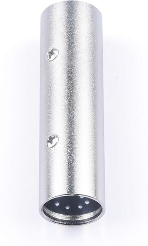 ديفينال محول وصلة ذكر الى 5 دبابيس اكس ال ار ذكر الى 5 دبابيس، محول كيبل ضوء مسرح دي ام اكس لتغيير نوع الجنس، 5 دبابيس ذكر XLR الى 5 دبابيس ذكر XLR موصل صوت اكس ال ار 2 عبوة in Kuwait