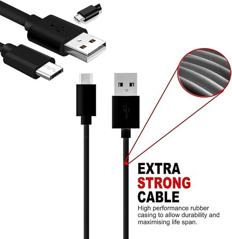 سلك كابل شحن USB صغير 10أقدام لهاتف Samsung Galaxy Note 4 5، Tab A، E 8.0، S2، Tab 3 4 10.1 9.7 8.0 7.0 10.1، SM-T280 350 580 113 377 560 713 230 530 Tablet، Note 4 5، S7 S6 J7 J3 مايكرو USB سلك الطاقة in Saudi Arabia