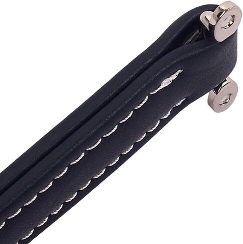 Exceart Vintage Style Guitar AMP Amplifier Leather Handle Amp Handle Strap for Fender Guitar Speaker Amplifier (Black) in Saudi Arabia