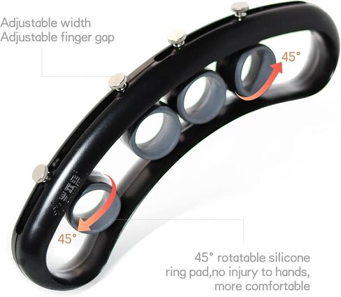 غطاء اصبع الجيتار لتدريب قوة الاصابع، شريط للغيتار باس البيانو ونظام سرعة الاصبع، اكسسوارات الاجهزة الموسيقية، اسود in Kuwait