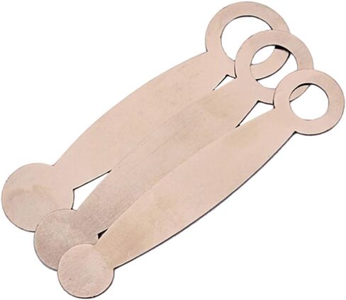 EXCEART 3PCS Flute Repair Kit Flute Leveling Rings Pad Repair Tools Woodwind Repair Tool Silver in Saudi Arabia