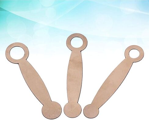 EXCEART 3PCS Flute Repair Kit Flute Leveling Rings Pad Repair Tools Woodwind Repair Tool Silver in Saudi Arabia
