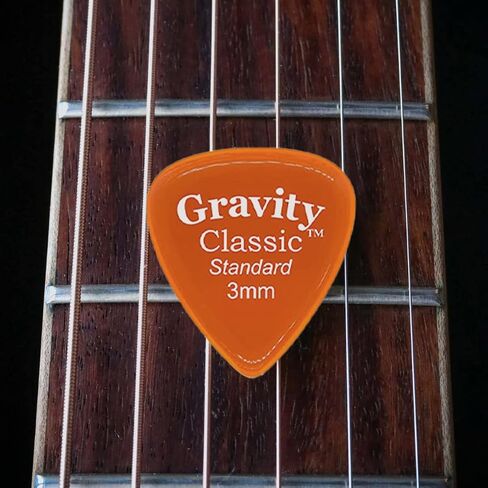 Gravity Acrylic Variety Pack Guitar Picks | Polished Bevels, Brighter, Louder Sound & Tighter Grip| Available in Different Packs - Made in the USA in Saudi Arabia