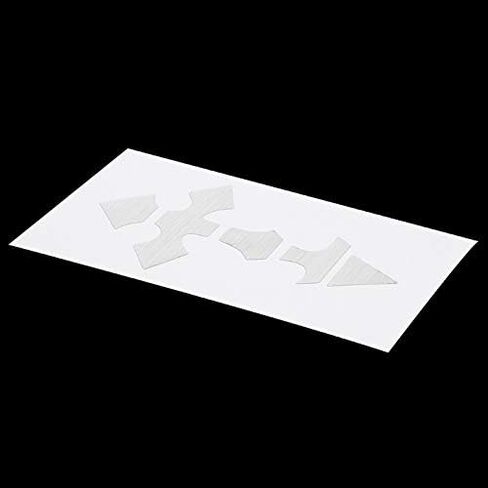 ملصق الصليب الفضي العالمي لغيتار كهربائي صوتي للباس DIY الرقبة فريتبورد / أقلام تحديد مقياس، ملصق رفيع in Kuwait