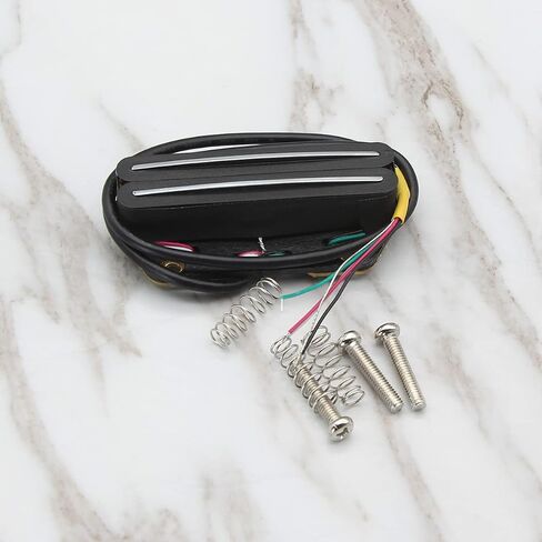 FLEOR Alnico 5 Tele Pickup Hot Rail Humbucker Bridge Pickup 6-7K Fit Fender Tele Guitar Part in Saudi Arabia