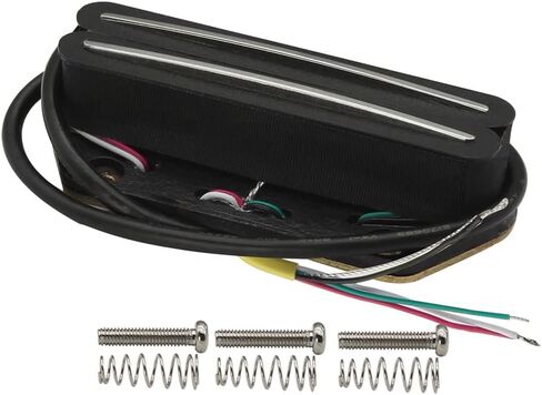 FLEOR Alnico 5 Tele Pickup Hot Rail Humbucker Bridge Pickup 6-7K Fit Fender Tele Guitar Part in Saudi Arabia