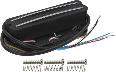 FLEOR Alnico 5 Tele Pickup Hot Rail Humbucker Bridge Pickup 6-7K Fit Fender Tele Guitar Part in Saudi Arabia