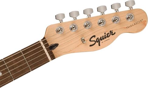 Fender Squier Sonic Telecaster - حزمة Torino Red مع Frontman 10G Amp، موالف، حزام، كابل، اللقطات، و Austin Bazaar Guitar DVD in Kuwait
