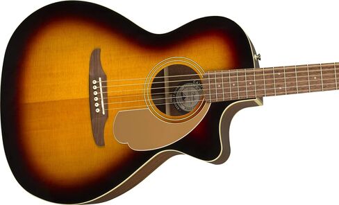 Fender Newporter Player Acoustic Guitar, with 2-Year Warranty, Sunburst, Walnut Fingerboard in Saudi Arabia