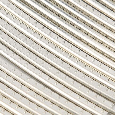 سلك جيتار فريت، 24 قطعة 2.7 مم من الفولاذ المقاوم للصدأ كروم لون جيتار، مجموعة أسلاك جيتار 250HV لأعمال إصلاح الجيتار in Kuwait