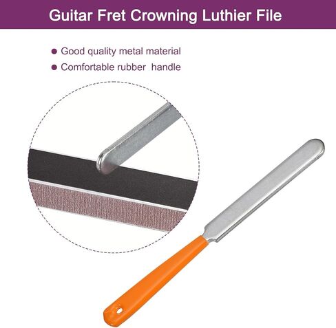 MECCANIXITY مجموعة أدوات الغيتار Luthier، ملف الغيتار الحنق تتويج Luthier، الحرس الأصابع، الروك الحنق، موزعات سلسلة، استبدال ورقة الصنفرة لباس الغيتار in Kuwait