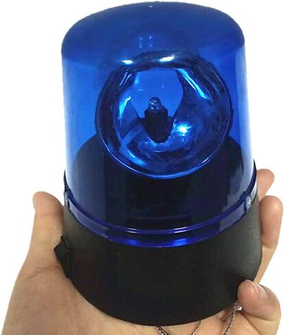 MAYiT LED Strobe Light, Disco Party Rotating Lamp DJ Flashing Stage Lights Police Car Beacon Siren Strobe Light with Switch Control for DJ Show Bar in Kuwait