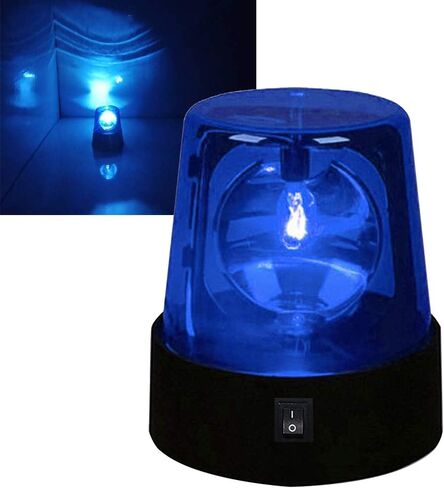 MAYiT LED Strobe Light, Disco Party Rotating Lamp DJ Flashing Stage Lights Police Car Beacon Siren Strobe Light with Switch Control for DJ Show Bar in Kuwait