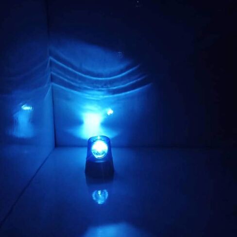 MAYiT LED Strobe Light, Disco Party Rotating Lamp DJ Flashing Stage Lights Police Car Beacon Siren Strobe Light with Switch Control for DJ Show Bar in Kuwait