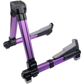 حامل جيتار قابل للطي، حامل جيتار مي لاند عالمي باطار A، مسند جيتار قابل للتعديل ومحمول للجيتار الكلاسيكي والجيتار الصوتي والجيتار الكهربائي والباس والقيثارة مثالي للمسرح والمنزل من البولي يوريثان in Kuwait