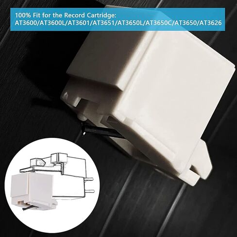 إبر خرطوشة القرص الدوار لـ LP60 في PL300، إبر مشغل تسجيل الماس البديلة، إبر مشغل الفونوغراف V inyl لـ AT3600 AT3600L AT3601 AT3651 AT3650 in Kuwait