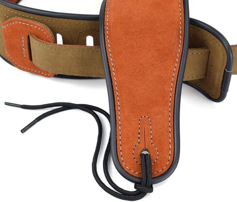 حزام جيتار جلدي من CLOUDMUSIC للجيتار الكهربائي والصوتي والكلاسيكي والباس (بني كلاسيكي) in Kuwait