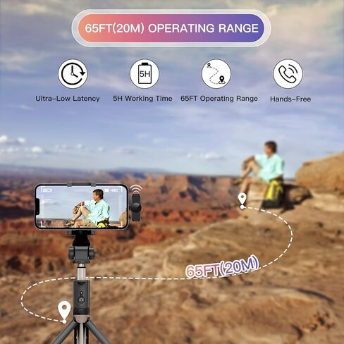 Wireless Lavalier Microphone for iPhone iPad,Plug-Play Wireless Mic for Video Recording,Professional Lav Mic for YouTube,TikTok,Clip-on Microphones for Live Streaming,Auto Sync/No APP（iOS） in Kuwait