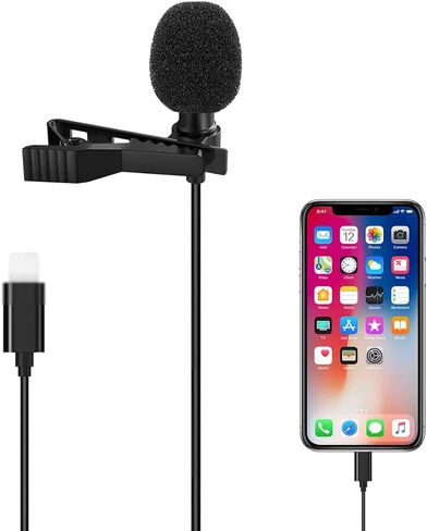 ميكروفون احترافي للآيفون/مؤتمرات الفيديو/تسجيل الدقة/وضع الصوت/تطبيق الصوت/اليوتيوب الصف فالباند أحادي الاتجاه ميكروفون مكثف تسجيل الفيديو الصوتي (6.0 متر) in Kuwait