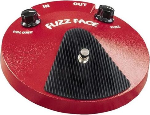 Dunlop JDF2 Fuzz Face Distortion Effects Pedal w/ Patch Cables in Saudi Arabia