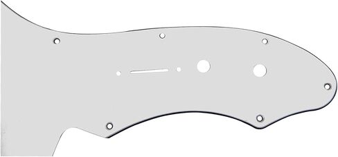 1Pcs Yootones Guitar Scratch Plate Thinline Tele Pickguard Compatible with 69 Telecaster Telecaster Thinline Re-issue Guitar Part (3Ply Black) in Kuwait