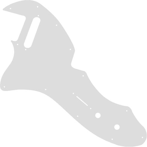 1Pcs Yootones Guitar Scratch Plate Thinline Tele Pickguard Compatible with 69 Telecaster Telecaster Thinline Re-issue Guitar Part (3Ply Black) in Kuwait
