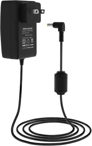 9.5V AC/DC Adapter for Casio Piano Keyboard： UL Listed Power Supply Charger for Casio Keyboard Power Cord AD-5 AD-5MU AD-5MR SA-46 WK-110 WK-220 LK-43 LK-100 LK-120 CTK-496 (8.2 Ft Long Cord) in Kuwait