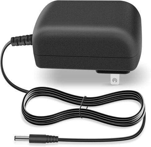 سلك طاقة 9 فولت مدرج في UL لرولاند PSB-1U PSB-120 ACB-120 ACF-120 ACK-120 ACI-120 VG-99 GT-10 AX-09 FA-06 شاحن لوحة مفاتيح البيانو الرقمي استبدال محول التيار المتردد 6.0 قدم إضافي طويل DC العرض بيرفيدي in Kuwait