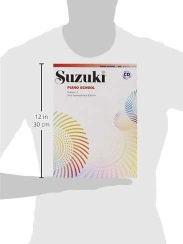 Suzuki Piano School- New International Edition- Volume Two- (Book & CD) (Suzuki Piano School, Vol 2) (English, Spanish, French and German Edition) in Saudi Arabia