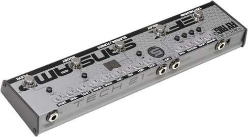 Tech 21 FL5-V2 Fly Rig 5 V2 Multi-Effects Pedal XLR Output Bundle w/ 2x Strukture S6P48 Woven Right Angle Patch Cables, 12x Fender Picks and Liquid Audio Polishing Cloth in Saudi Arabia