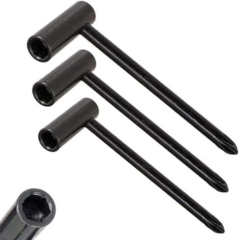 Vanki 14 قطعة/المجموعة الغيتار عرافة وجع مجموعة الأنابيب 7 مللي متر/8 مللي متر/6.35 مللي متر + 4 مللي متر/5 مللي متر الكرة نهاية الجمالون قضيب أداة مفتاح الربط تناسب معظم الغيتار الرقبة جسر المسمار ضبط in Kuwait