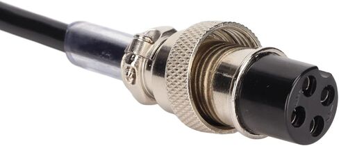 GOWENIC CB/HAM Radio Microphone Cable Replacement, Handy Extension Microphone Cord with Prewired 4 Pin Connector, Radio Transceiver Equipment Microphone Reinforced Cable, Extendable 180cm/70.8in in Saudi Arabia