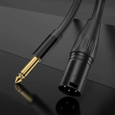 Yinker XLR to 3.5mm - 10ft/1pack, 1/8 Inch TRS to XLR Female Balanced Stereo Microphone Cable 1/8 to XLR Mic Cord in Kuwait