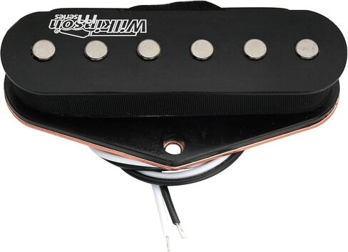 Wilkinson M Series WOV Classical Vintage Style Alnico 5 Guitar Tele Single Coil Bridge Pickup for Telecaster Electric Guitar, Black in Saudi Arabia