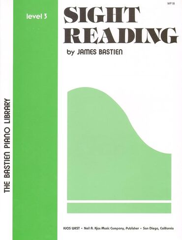 WP18 - Sight Reading Level 3 - Bastien Piano Library in Saudi Arabia