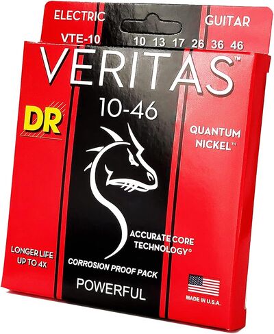 DR Strings VERITAS Electric Guitar Strings (VTE-10) in Saudi Arabia
