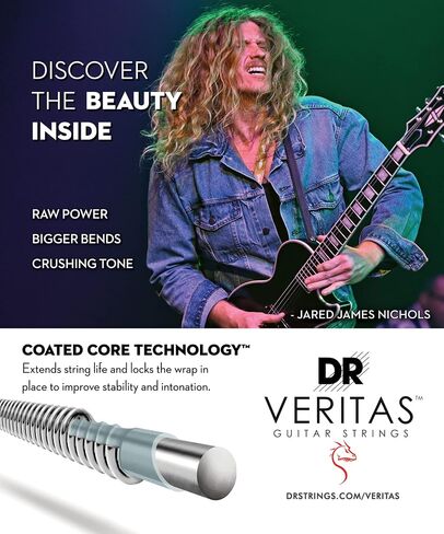 DR Strings VERITAS Electric Guitar Strings (VTE-10) in Saudi Arabia