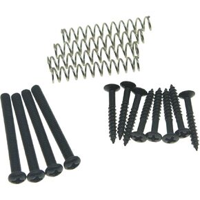 Dopro Imperial/USA Thread Humbucker Pickup Ring Humbucker Pickup Height Screws Pickup Surround Frame Mounting Screws Springs for GB/EMG/Seymour Duncan/Dimarzio Nickel