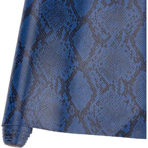 FINGERINSPIRE Snake Skin Leather Sheets 11.8"x53" Coconut Brown Snakeskin PU Leather Embossed Texture Snake Skin Faux Leather Snake Artificial Faux Synthetic Leather for Wallets Handbags DIY Projects