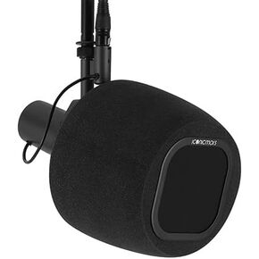 Iconic Mars Comet X7B Front-Address Podcast Microphone Isolation Recording Studio Booth SM7B, MV7, RE20, RE320, Broadcaster in Saudi Arabia
