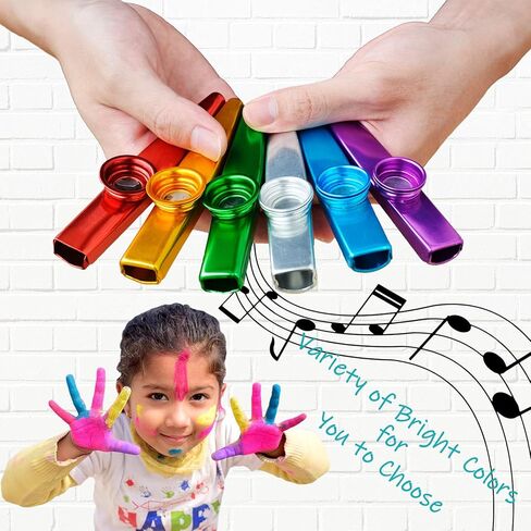 MOCOST Kazoo الرائع، آلة موسيقية صغيرة مع صندوق رائع، تساعد على إنشاء الموسيقى بدون نظرية الموسيقى، ألعاب موسيقية تعليمية للأطفال والكبار الترفيه (أحمر) in Kuwait