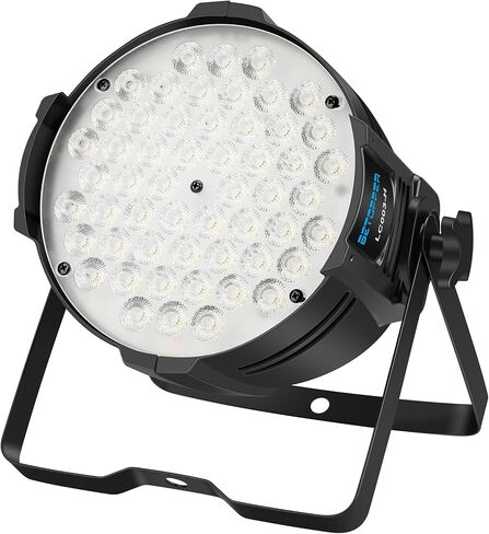 بيتوبر 54 مصباح LED فائق السطوع DMX-512 دي جيه للمسرح / اوف وايت اضاءة 5000 لومن للمسرح والاستوديو واستوديو التصوير وديكور المنزل والحفلات والمناسبات الكنسية وحفلات الزفاف وما إلى ذلك in Kuwait