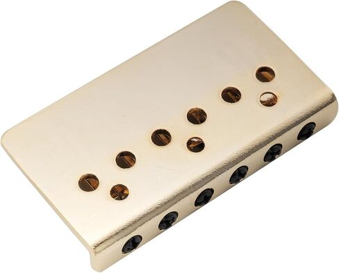 Musiclily Pro 54mm Modern Hardtail Fixed Bridge for Import Strat Tele Style Electric Guitar, Chrome in Kuwait