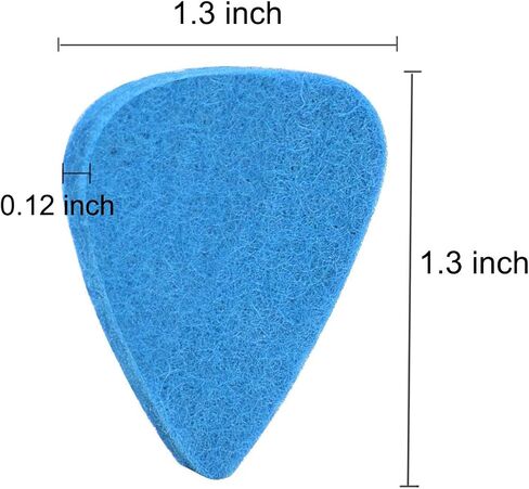 مجموعة من 16 قطعة من لباد القيثارة من Foxany، مريحة للقيثارة والجيتار والباس والآلات الموسيقية منخفضة التوتر، مادة متعددة الألوان in Kuwait