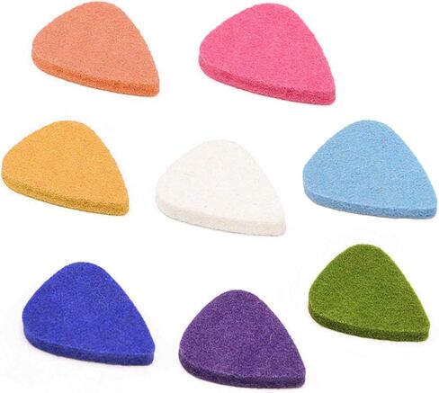 مجموعة من 16 قطعة من لباد القيثارة من Foxany، مريحة للقيثارة والجيتار والباس والآلات الموسيقية منخفضة التوتر، مادة متعددة الألوان in Kuwait